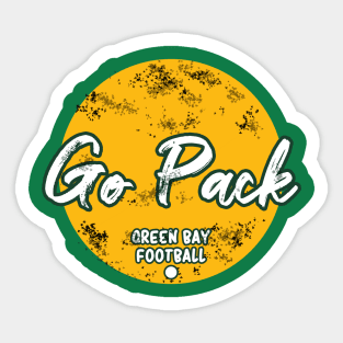 Green Bay Packers - Go Pack Sticker